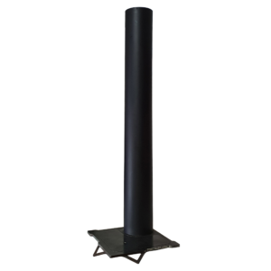 Rauchabzug Basis inkl. Rauchrohr 1 m "stahl"