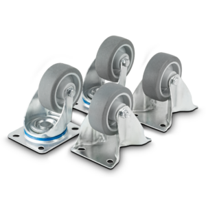 Rollenset Ø 80 mm f. Klemmleiste