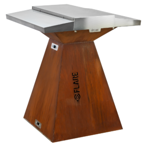 Grillabdeckung 80 "edelstahl"